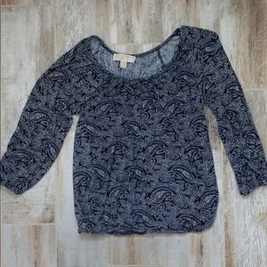 Michael Kors 3/4 Sleeve Shirt